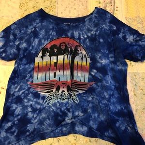 Vinyl Icons Tie Dye Aerosmith Shirt